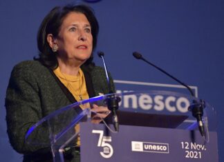 Ucraina, la presidente della Georgia: “Putin ha perso molto, subito il nostro ingresso nell’Ue”