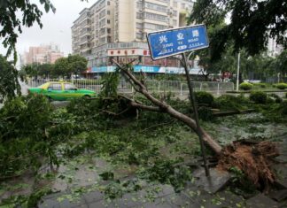 Cina, piogge e frane: 6 morti e 200mila evacuati