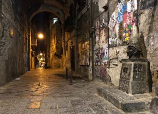Napoli, raid nella notte: ferito a coltellate per uno zaino