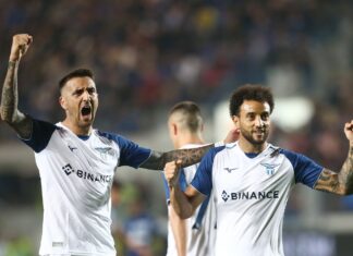 Calcio: Lazio vola anche senza Immobile, Zaccagni-F. Anderson stendono l’Atalanta