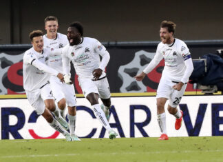 Calcio, Serie A: Verona-Spezia 1-2 il finale, doppietta di Nzola