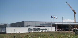 Foto Michele Nucci/LaPresse 3 Agosto 2021 - Bologna, Italia, sede della fabbrica di sigarette tabacco Philip Morris a Crespellano