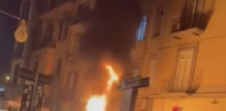 Movida, dopo gli spari arrivano gli incendi