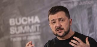 Volodymyr Zelensky in foto