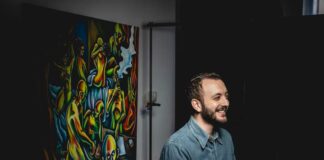 Il pittore Angelo Guaglione