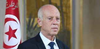 Tunisian President Kais Saied (photo credit: tunisienumerique.com)