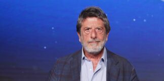 Foto LaPresse - Spada 13 Luglio 2017 - Milano ( Italy ) Presentazione Palinsesti La7 Spettacolo Nella foto: Andrea Purgatori Photo LaPresse - Spada July 13, 2017 Milan ( Italy ) Entrainment Presentation palimpsest canal La7 In the pic: Andrea Purgatori