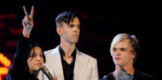 MTV Europe Music Awards nella foto: I Placebo ricevono il premio come "Best Alternative"©Rainer Jensen/Dpa/LaPresse