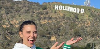 La giovane attrice Claudia Napolitano