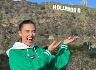 Dietro le quinte con Claudia La giovane attrice Claudia Napolitano