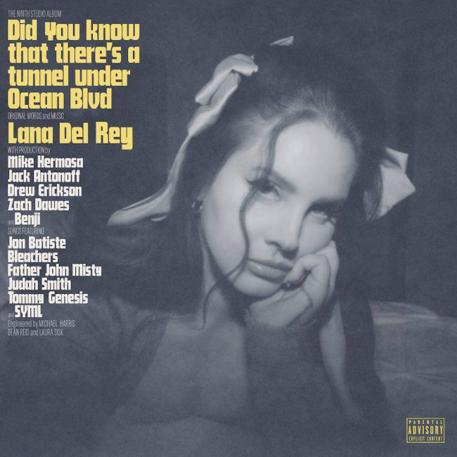 "Did You Know That There’s a Tunnel Under Ocean Blvd", l'ultimo album di Lana Del Rey 