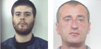 I fari della Mobile su Pagano e Sgulò