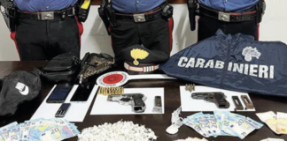 In auto con armi e droga, preso uomo dei La Torre