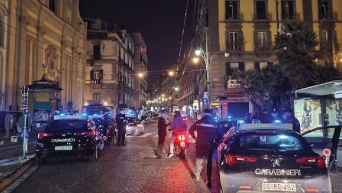 Napoli, controlli durante la Movida