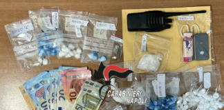 Sorpreso con 167 dosi di stupefacenti, arrestato 25enne