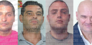 Pasquale Merola, Roberto Delle Curti, Raffaele Golino e Giovanni Stasi