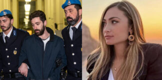 © Foto: a sinistra foto Claudio Furlan/Lapresse 18-01-2024 - Cronaca Processo a carico di Alessandro Impagnatiello per aver ucciso la fidanzata incinta Giulia Tramontano Nella foto: Alessandro Impagnatiello. A destra Giulia Tramontano.