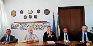 Caserta, la conferenza stampa