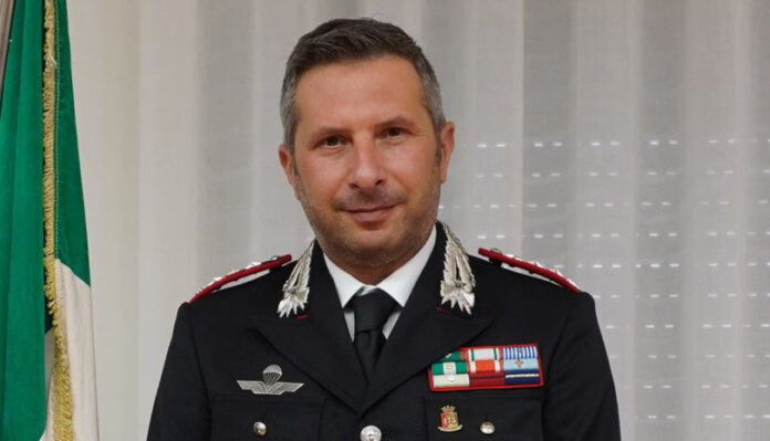 Il colonnello Manuel Scarso, comandante provinciale dei Carabinieri di Caserta