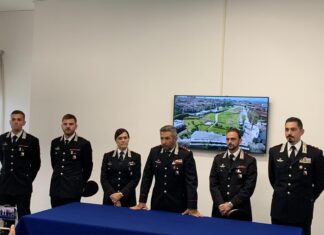 Carabinieri, arrivano cinque nuovi ufficiali. Il Reparto operativo del comando provinciale affidato al tenente colonnello Melissa Sipala