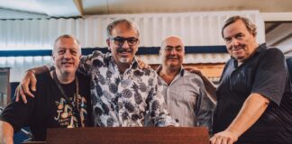 Da sinistra Michele Carrabba, Vito Di Modugno, Pietro Condorelli e Massimo Manzi