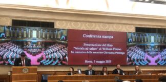 Palazzo Madama, la dirigente dell'istituto "Giordani" di Caserta Antonella Serpico al tavolo dei relatori