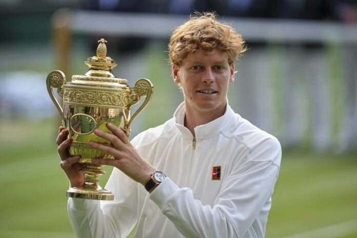 Torneo di Wimbeldon finale del singolare maschile - Jannik Sinner vs Carlos Alcaraz