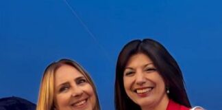 La dirigente scolastica Antonella Serpico e la docente Maria Russo