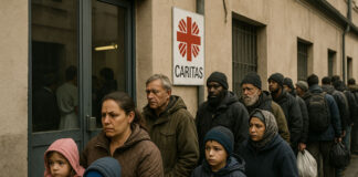 In fila per il sostegno