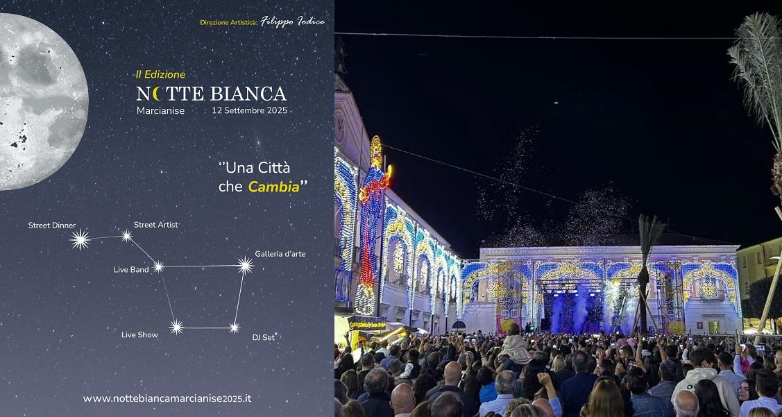 Marcianise, grande attesa per la seconda edizione della Notte Bianca: tante  novità e sorprese