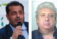 Il sindaco Giuseppe Guida e Nicola Ferraro