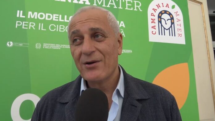 Nicola Caputo, assessore all'Agricoltura della Regione Campania