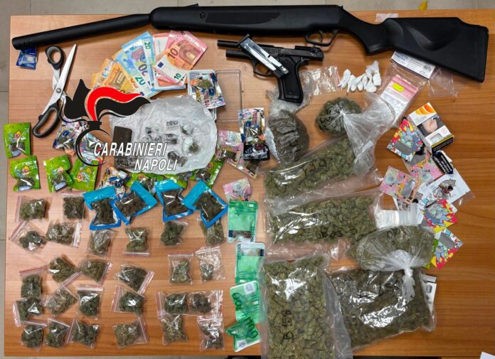 Droga sequestrata ad Agnano