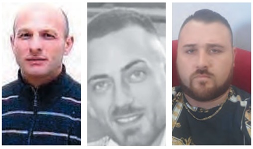 Francesco Rea, Armando Tammaro e Ferdinando La Gatta