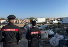 Giugliano, addio al campo rom di via Carrafiello Campo rom in via Carrafiello a Giugliano