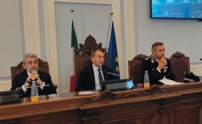 Conferenza stampa dei Carabinieri