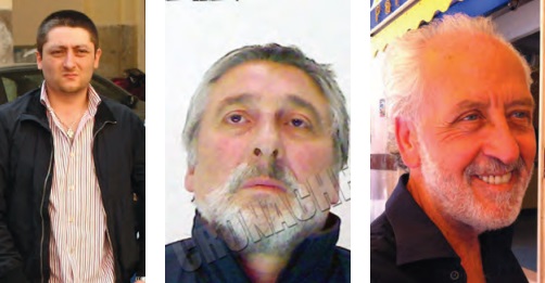 Nicola Schiavone, Francesco Schiavone e Mario Natale (non indagato)