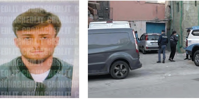 Salvatore Borriello, la vittima, e via Suor Maria della Passione Beata, luogo dell’omicidio