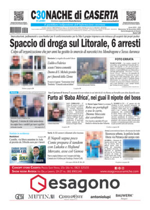 Cronache di Caserta del 16.11.25