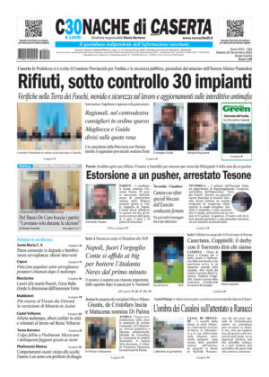 Cronache di Caserta del 22.11.25
