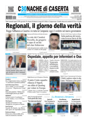 Cronache di Caserta del 24.11.25