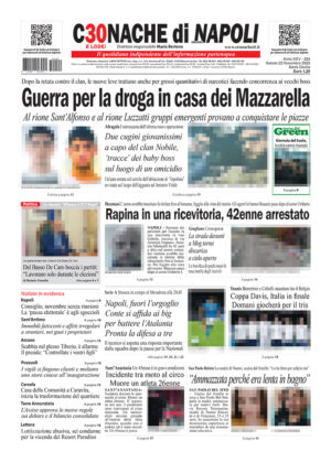 Cronache di Napoli del 22.11.25