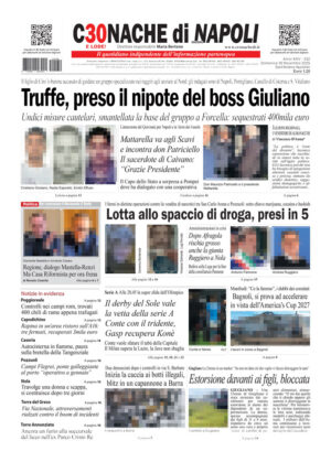 Cronache di Napoli del 30.11.25