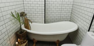 Foto di Arina Krasnikova: https://www.pexels.com/it-it/foto/bagno-vasca-da-bagno-interior-design-toilet-6653896/