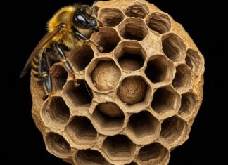 Hispaniola: api nidificano in ossa fossili Api fossili