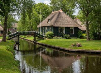 Giethoorn: il paese olandese senza strade Turismo sostenibile