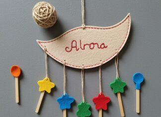 Fiocchi nascita fai-da-te: 10 idee ecologiche Riciclo creativo