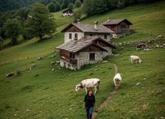 Cuneo: coppia lascia la città per la vita in montagna Vita montana