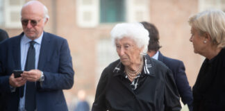 Foto LaPresse/Alberto Gandolfo 14-09-2018 Torino(Italia) Cronaca Commemorazione Marchionne nella foto: Maria Sole Agnelli  Photo LaPresse/Alberto Gandolfo September 14, 2018, Torino (Italy) News Marchionne commemoration in the pic: Maria Sole Agnelli