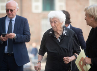 Foto LaPresse/Alberto Gandolfo 14-09-2018 Torino(Italia) Cronaca Commemorazione Marchionne nella foto: Maria Sole Agnelli  Photo LaPresse/Alberto Gandolfo September 14, 2018, Torino (Italy) News Marchionne commemoration in the pic: Maria Sole Agnelli
